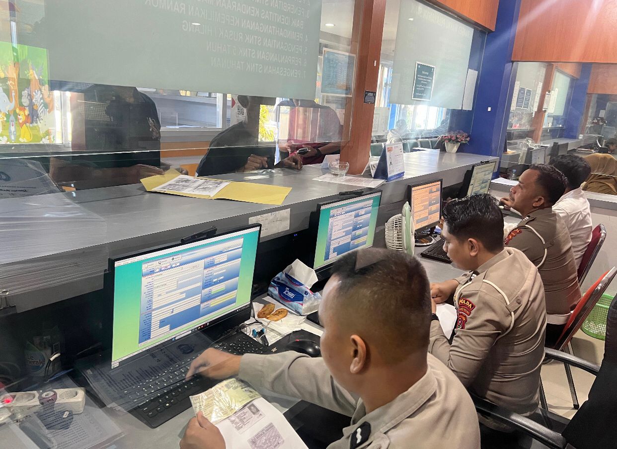 Pelayanan STNK Ditlantas Polda Sultra Berjalan Optimal, Hadir di Samsat hingga Mall Pelayanan Publik