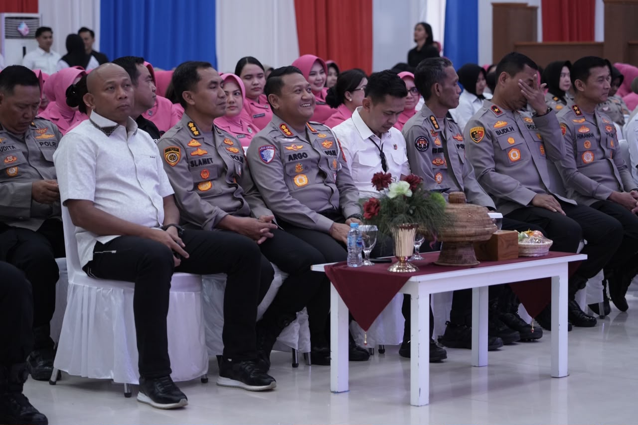 Dirlantas Polda Sultra Hadiri Bakti Kesehatan dan Ceramah Kesehatan di Aula Dhalas