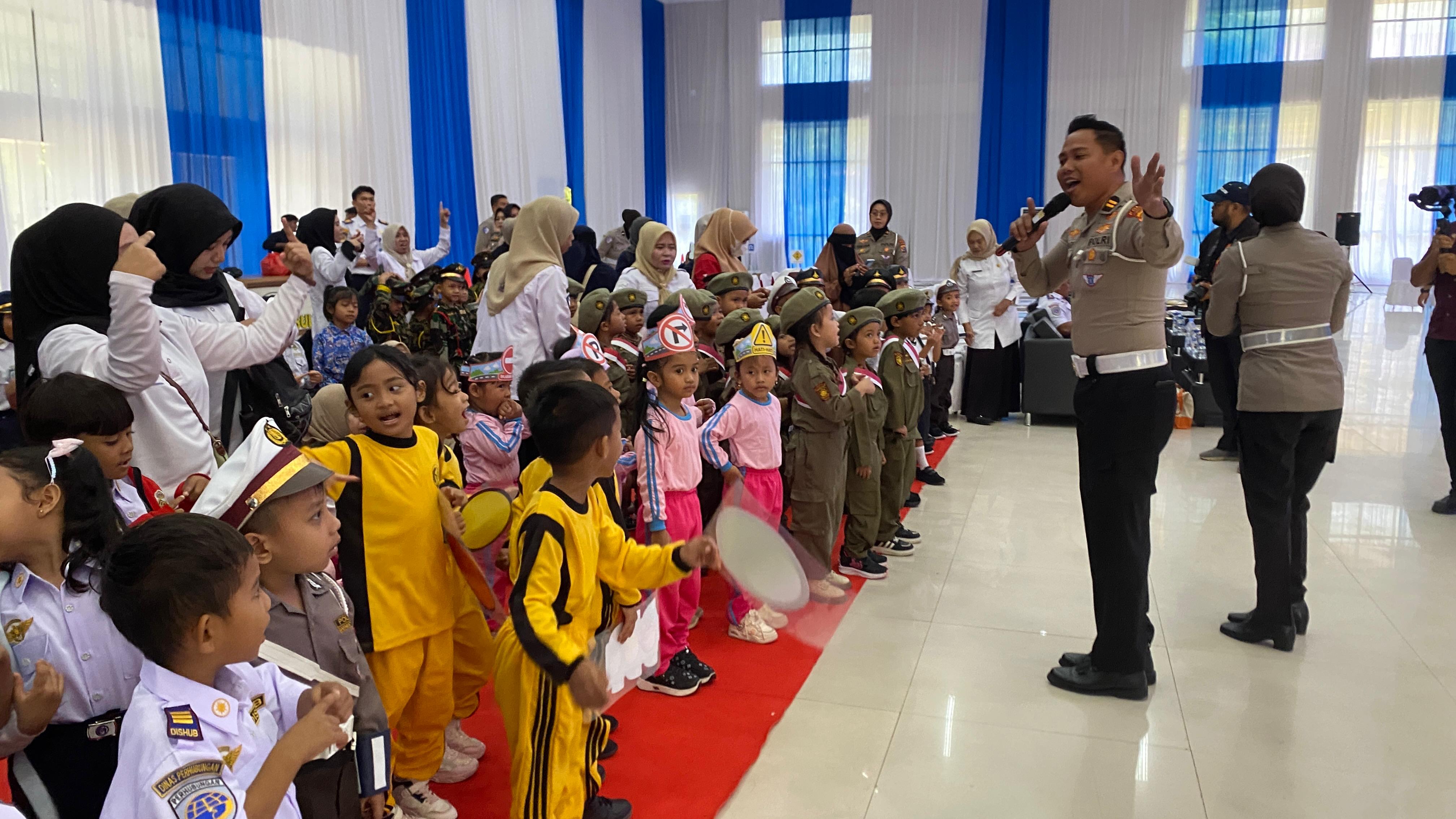 Polantas Tanamkan Budaya Keselamatan Sejak Dini melalui SALUD Sultra