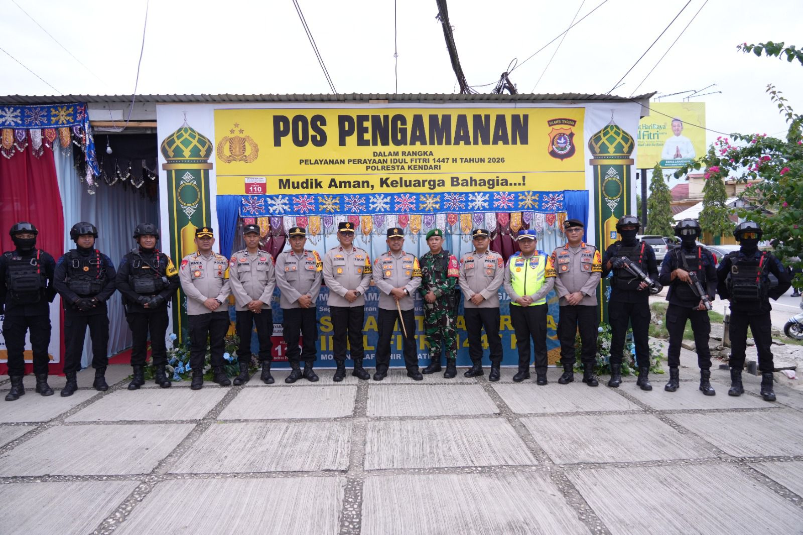 ANEV OPS KETUPAT ANOA 2026, DIRLANTAS SULTRA : JUMLAH LAKA DAN GAR MENURUN, POLISI TETAP HUMANIS DALAM PELAYANAN MUDIK