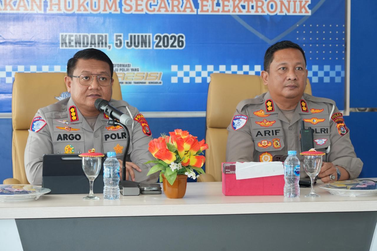 Dirlantas Polda Sultra Ikuti Latpra Operasi Patuh Anoa 2026, Perkuat Kesiapan Personel di Lapangan